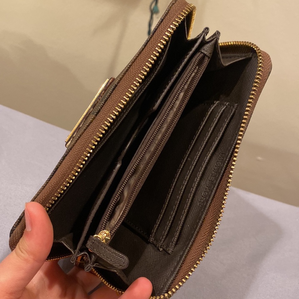 Michael Kors Brown Patterned Wallet - image 3